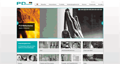 Desktop Screenshot of pd-refractories.com